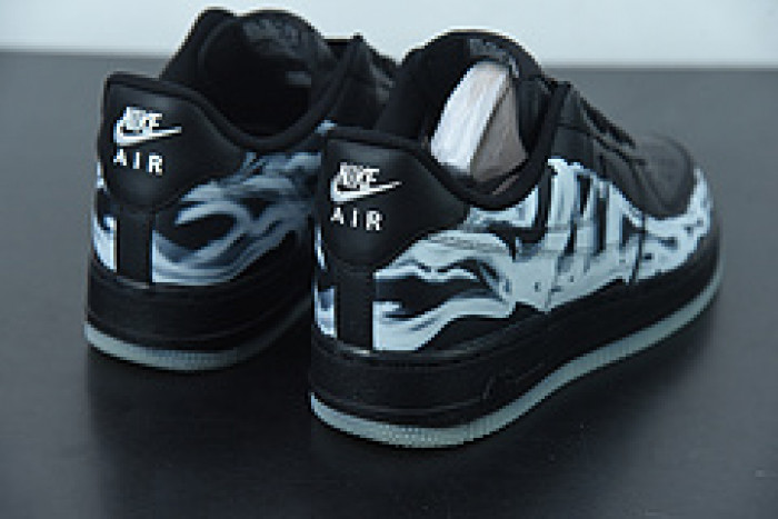Air Force 1 Low Black Skeleton Halloween (2019) BQ7541 001