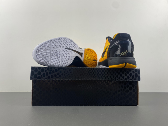NIKE KOBE 6 PROTRO “LIGHTBULB” BLACK YELLOW 429659-700