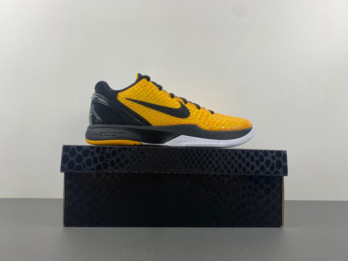 NIKE KOBE 6 PROTRO “LIGHTBULB” BLACK YELLOW 429659-700