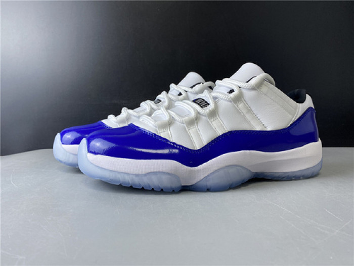 Jordan 11 Retro Low White Concord (W) AH7860-100