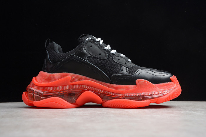 BLEN Triple S Clear Sole balck and red 541624 W09O1 3862