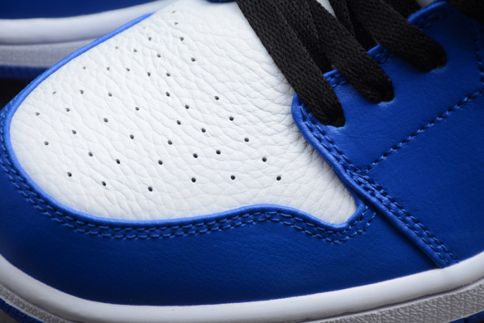 Jordan 1 Low Hyper Royal Orange Peel 553558-401