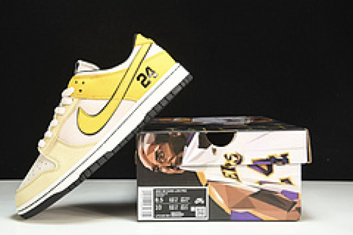 Nike SB Dunk Low Kobe Gold Yellow Black White LF2428-004