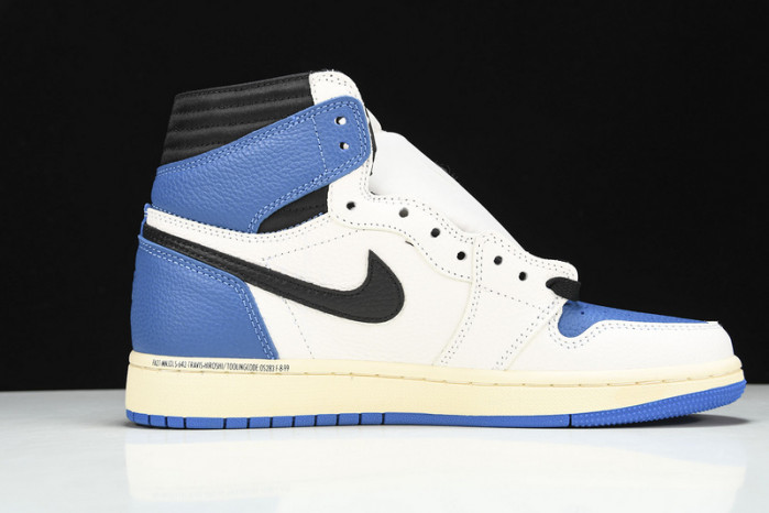 ravis Scott x Fragment x Air Jordan 1 High OG SP “Military Blue”DH3227-105