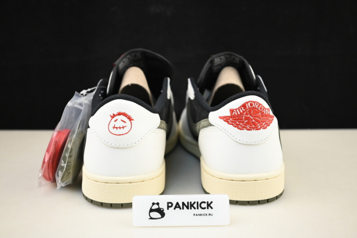 Travis Scott Air Jordan 1 Low OG Olive WMNS DZ4137-106