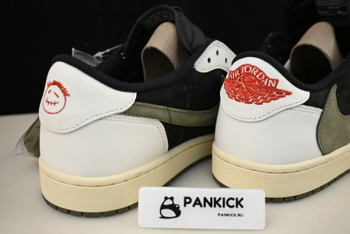 Travis Scott Air Jordan 1 Low OG Olive WMNS DZ4137-106