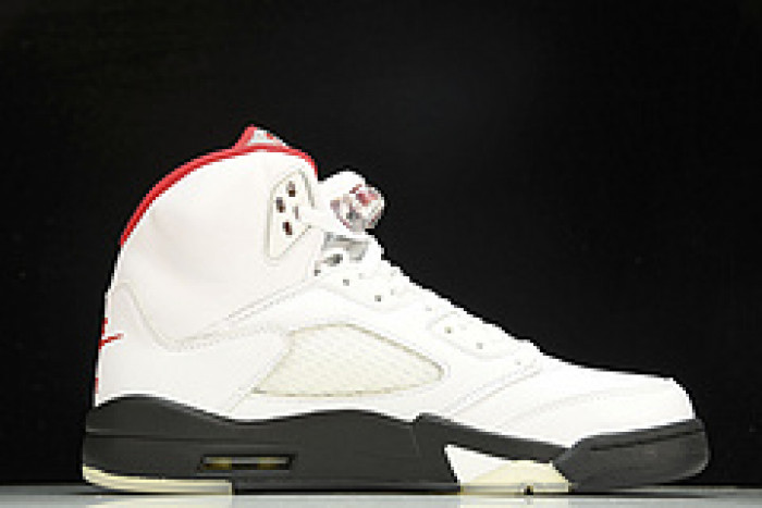 Jordan 5 Retro Fire Red Silver Tongue (2020) DA1911-102