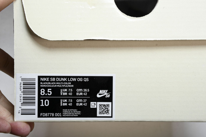 S*p*e x nk sb dunk low“rammellzee” fd8778-001