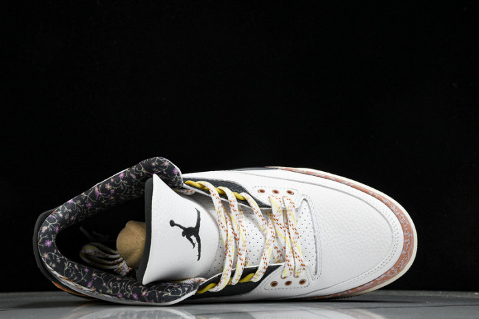 AIR JORDAN 3 RETRO "Red Stardust" 441140-100