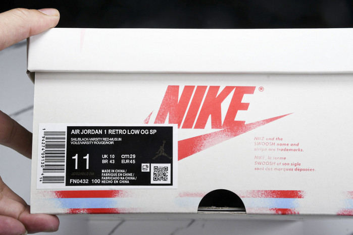 Jordan 1 Retro Low OG Trophy Room Away FN0432-100