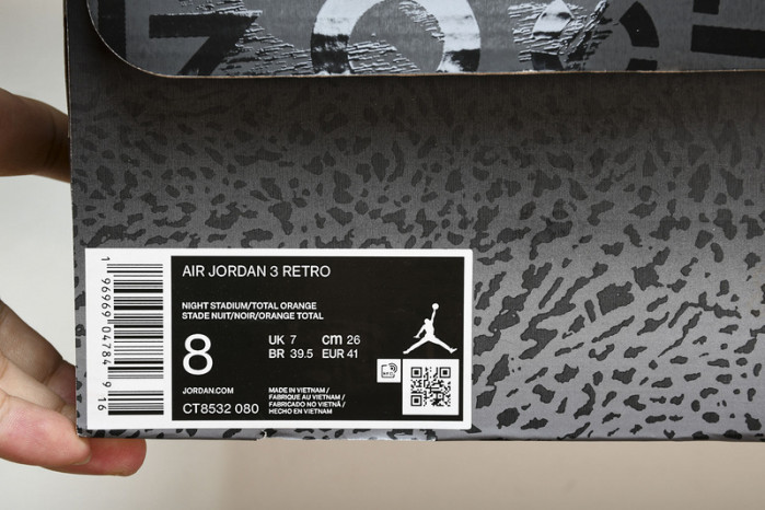 Air Jordan 3 “Fear” CT8532-080