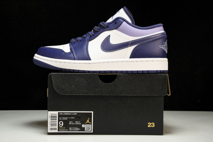 Air Jordan 1 Low“Covered Purple Tones” 553558-515