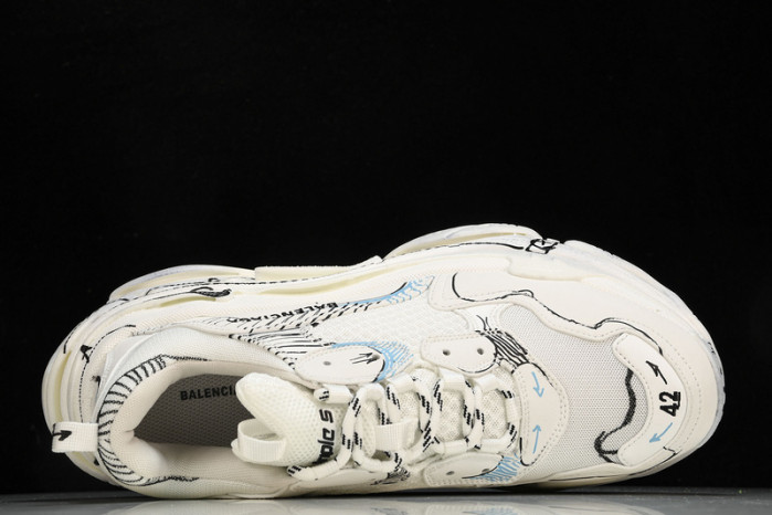 BALENCIAGA TRIPLE S W3SRB-9014