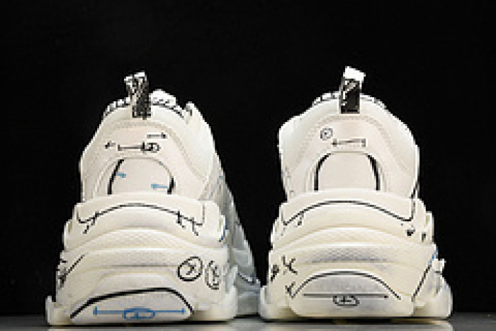 BALENCIAGA TRIPLE S W3SRB-9014