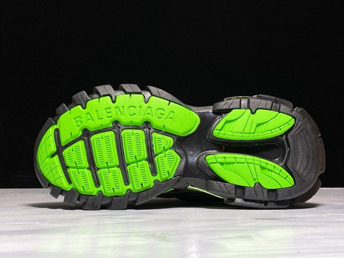 BLEN SNEAKER TESS.S.GOMMA 4.0 BLACK GREEN 568614 W2GN2 85701