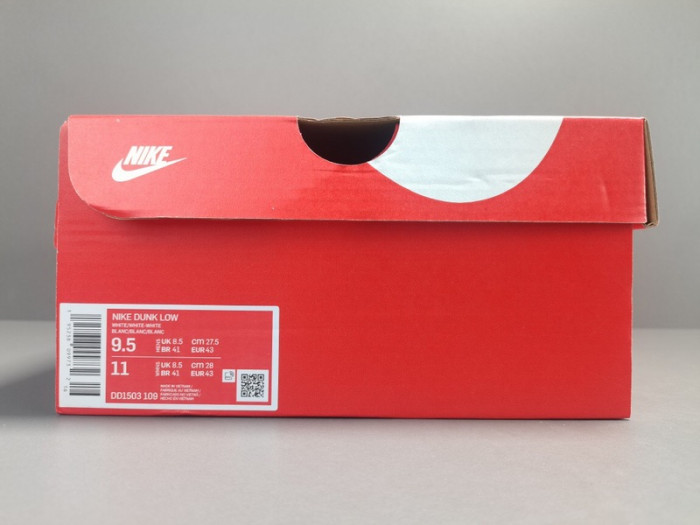 Nike Dunk Low Triple White (2021) - DD1503-109