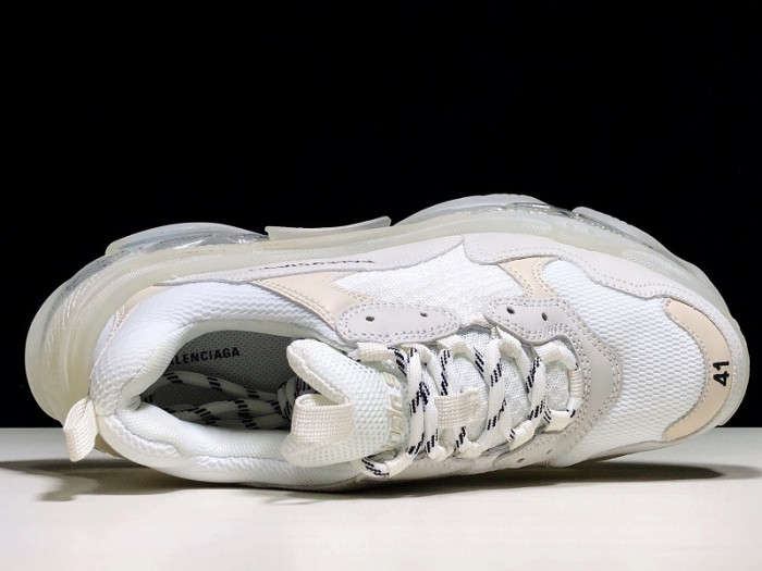 BLEN Triple S Clear Sole White 541624 W09E1 9000