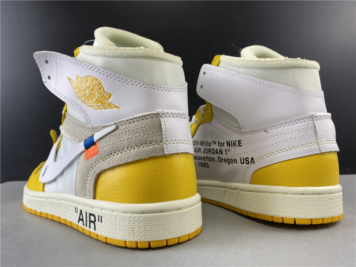 OH X Air Jordan 1 Yellow (AQ0818-149)