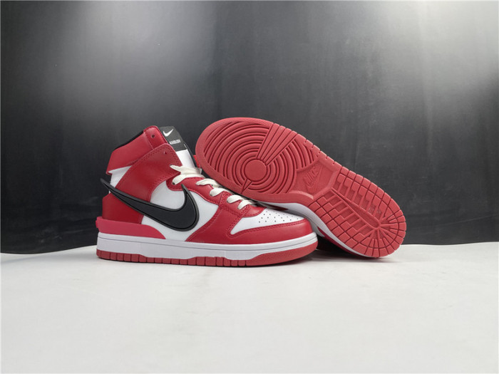 NIKE DUNK HIGH AMBUSH RED CU7544-102