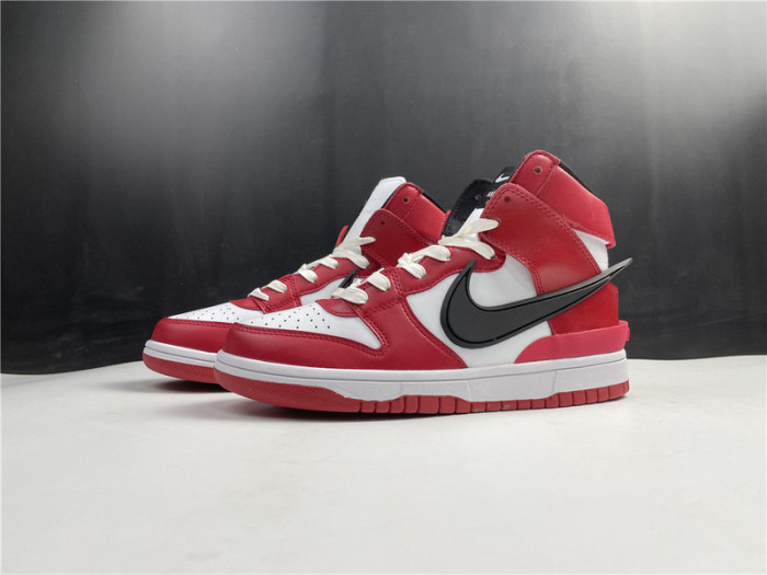 NIKE DUNK HIGH AMBUSH RED CU7544-102