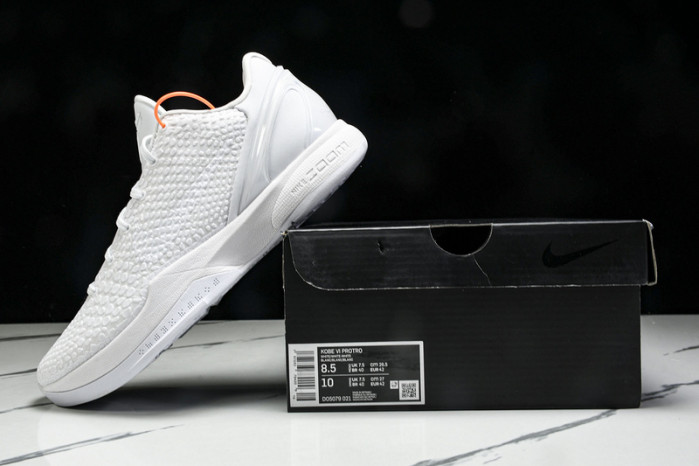 NK Zoom Kobe 6 Protro White DO5079-021