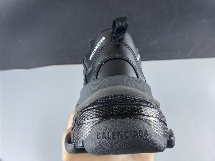 BLEN Triple S black balenciaga with balen letter 541624 W09OL