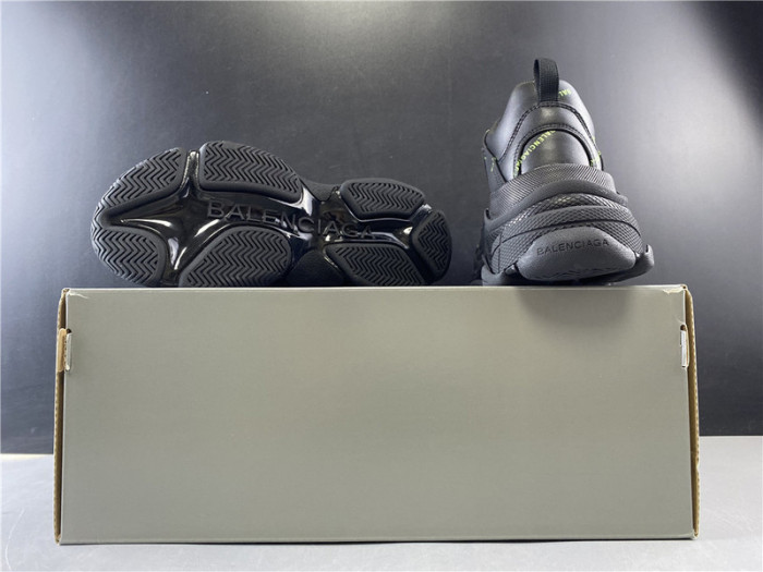 blen triple s black and green Ba*len*cia*ga letter 541624 w09ol 3801020