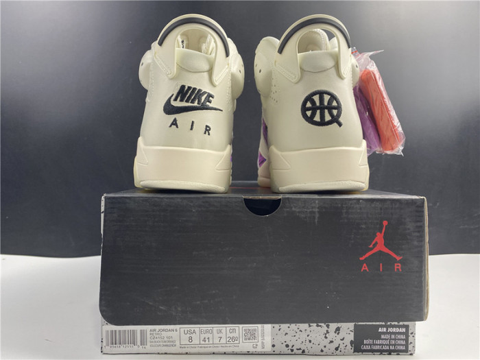 Jordan 6 Retro Quai54 Sail Black (2020) CZ4152-101