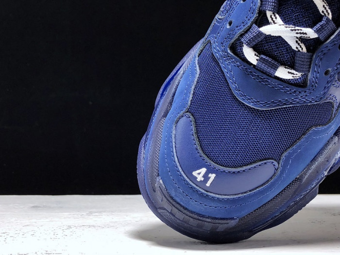 blen triple s blue Ba*len*cia*ga letter 541624 w09ol 388