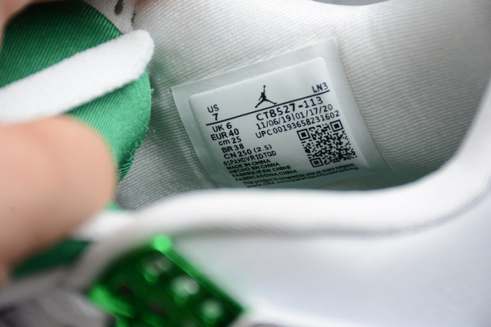 Jordan 4 Retro Metallic Green CT8527-113
