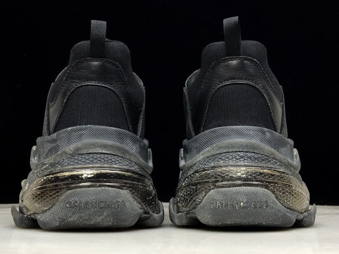 BLEN Triple S Black Clear Sole 544351 W09O 11000