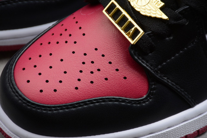 Jordan 1 Mid SE Black Dark Beetroot (W) CZ4385-016