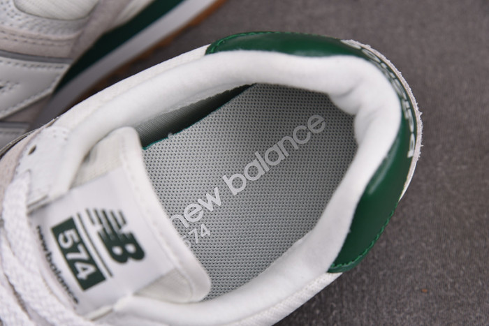 New Balance 574 White Green Gum ML574TD2