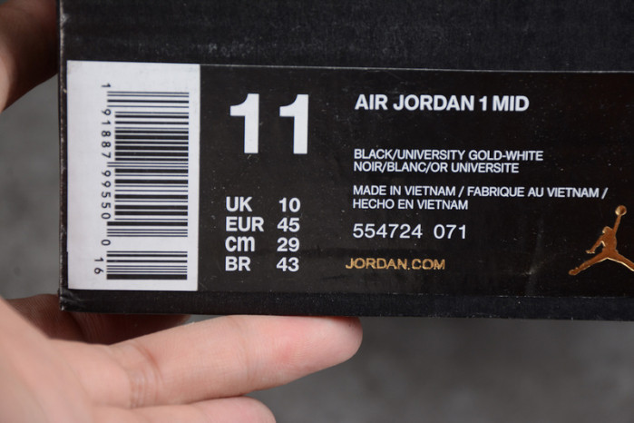 Jordan 1 Mid Reverse New Love 554724-071
