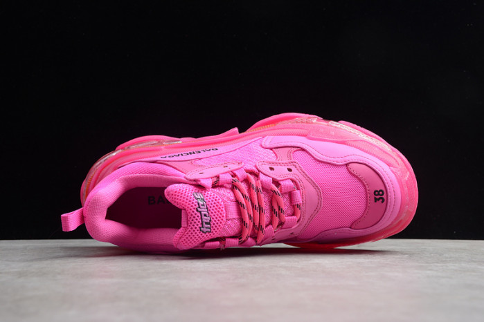 BLEN Triple S Clear Sole pink 544351 W09O1 6502