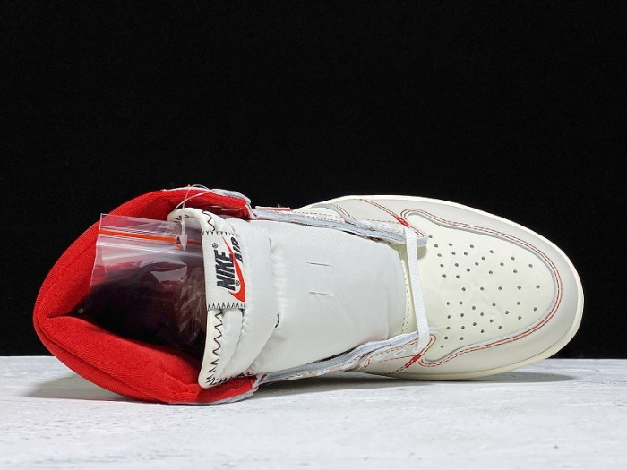 Jordan 1 Retro High Phantom Gym Red 555088-160