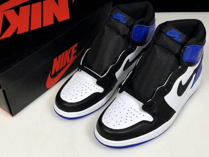 AIR JORDAN 1 RETRO “FRAGMENT” BLACK/SPORT ROYAL-WHITE 716371-040