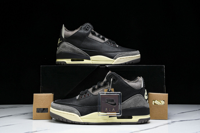 A Ma Manière x Air Jordan 3 “Black” AMM FZ4811-001