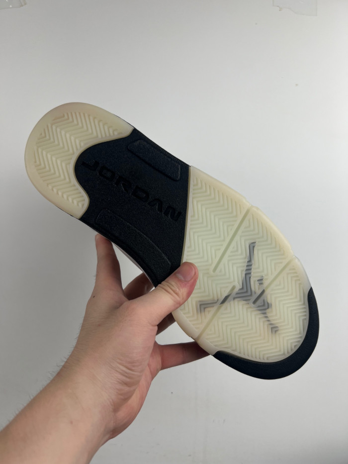 Air Jordan 5 Retro "White and Black" DD0587-110