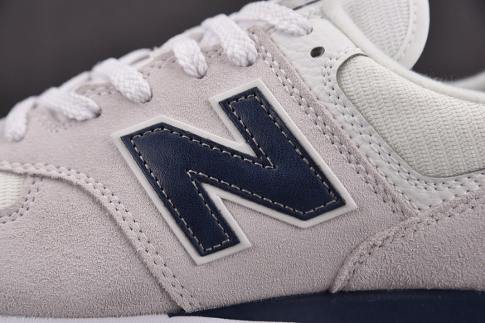 New Balance 574 White Navy Gum ML574TF2