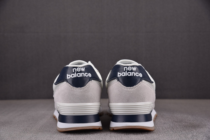 New Balance 574 White Navy Gum ML574TF2