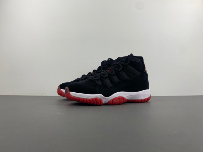Air Jordan 11 WMNS “Bred Velvet” Rumored to Release Holiday 2024 DB5457-061