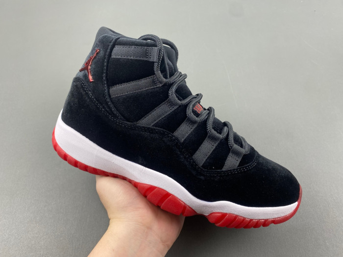 Air Jordan 11 WMNS “Bred Velvet” Rumored to Release Holiday 2024 DB5457-061