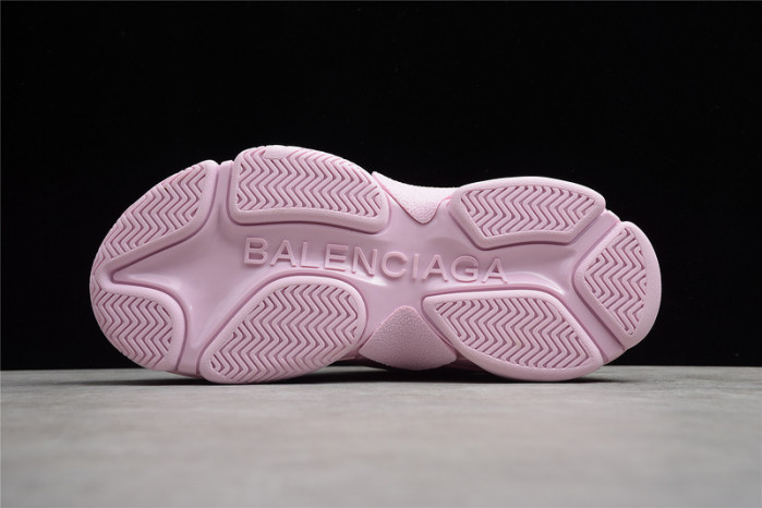 Ba*len*cia*ga wmns triple s sneaker allover logo - pink 524039 w2fa1 5090